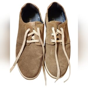 Steve Madden Austinn Oxford Canvas Casual Shoe Leather Upper Men's Size 10.5